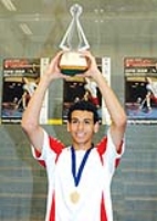 ترشيح محمد الشوربجي للفوز ببطولة العالم للناشئين