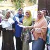 المدرسون بالحصةمتظلمون عند باب الوزير