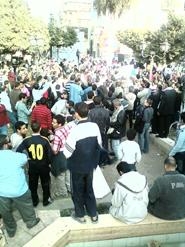 &nbsp;&nbsp;قامت &nbsp;الأجهزة الأمنية بالمنيا بتوزيع أعلام زرقاء