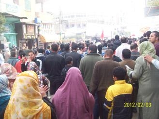 &nbsp;نظم حوالى 1500 من أعضاء التراس الأهلى وممثلى ائتلافات حركة شباب