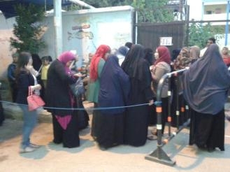 تزايد اقبال المواطنين على لجان الانتخابات الرئاسية في السويس
