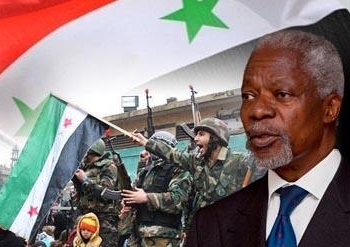 عنان يدعو دمشق للكف الفوري عن استخدام الأسلحة الثقيلة