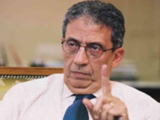 عمرو موسى يصدر بيان يرفض فيه المساس بحرية الراي و التعبير