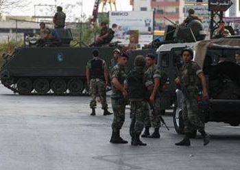 انتشار الجيش اللبناني في شارع سوريا شمال لبنان