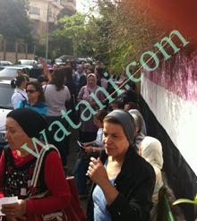 النساء تحرر  محاضر المخالفة