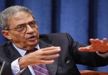 عمرو موسي: إتفاق الأحزاب بشأن  التأسيسية خطوة جيده نحو  الديموقراطية