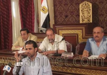 أقباط ومسلمون يرفضون التدخل الامريكى في شؤون مصر .