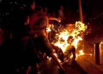 وفاة إلاسرائيلي الذي حرق نفسه في تل ابيب
