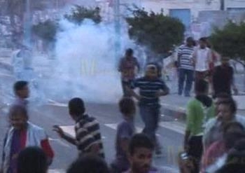 وفاة اثنين وإصابة 10 فى مواجهات بين شباب قرية أبو سليم والأمن المركزي