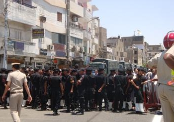 مرسى من مسجد القناوى : القانون سيأخذ مجراه فى أحداث دهشور