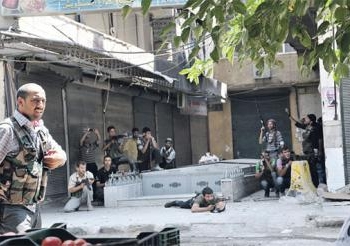 قوات الأسد تقصف مخيم اليرموك للاجئين الفلسطينيين