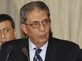 عمرو موسي يدين الاعتداء علي  خالد صلاح