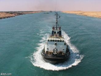 رفع درجة التأهب لتأمين المجرى الملاحى
