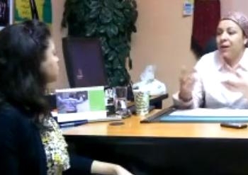 بالفيديو نهاد ابوالقمصان : لست ديكورا في المجلس القومي للمرآة