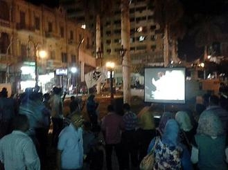 مسيرات باكية بشوارع المنيا بعد عروض لمذبحة ماسبيرو