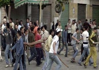 الاعتداء علي أقباط عزبة راجي أثناء أخراجهم من طلا