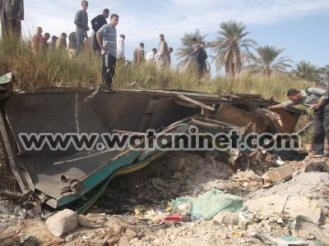 بالصور : مأسآة حادث أطفال منفلوط