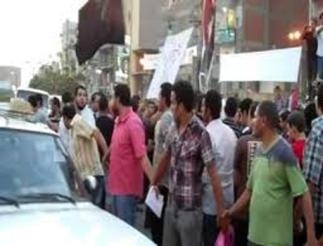 الإخوان يحمون مقار الحرية والعدالة ببني سويف