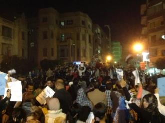 “عيش .. حرية.. حل التأسيسية ” ،  هتافات مليونية حلم الشهيد بالمنيا