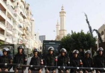 مديرية امن قنا تؤمن الكنائس فى ليلة احتفالات الميلاد