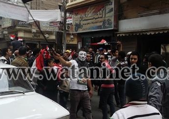 ” تضرب نار تضرب حي والله يا مرسي دورك جي “