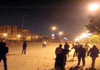 72 مصاب فى اشتبكات المقطم والاخوان يكشرون عن انيابهم