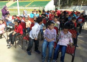 بالصور .. مهرجان خيري بالسويس للاحتفال بيوم اليتيم