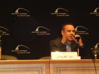 جابر القرموطى بمكتبة الإسكندرية:فزاعة الإخوان إنتهت..