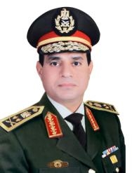 السيسي يقدم العزاء لأسر شهداء الأقباط