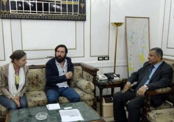 وفد متحف برلين يختتم زيارته للمنيا لاستكمال تنفيذ متحف اخناتون