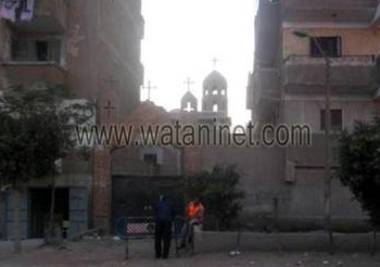 4 أيام حبس للمعتدين علي كنيسة مار جرجس بالواسطي