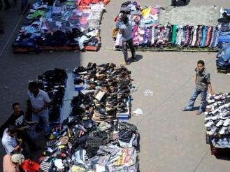 الباعة الجائلون بالأسكندرية ينظمون وقفة احتجاجية