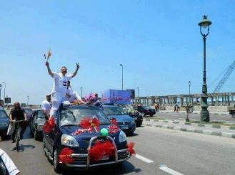 الأسكندرية تحتفل بأعياد الربيع بمارثون للدراجات والجري