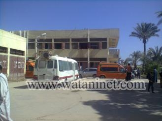 احتراق عشرات الاجهزة الطبية بمستشفى سيدى سالم بكفرالشيخ