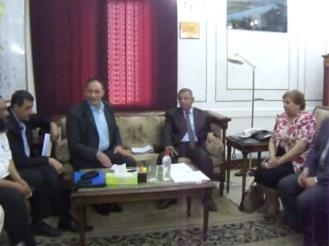 مناقشة آلية تنفيذ خطة تطوير منطقة عشش محفوظ بمدينة المنيا