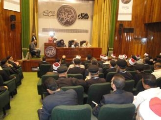 تزامنا مع الهجوم على مشيخة الازهر مفتي الجمهورية فى بيت العائلة: