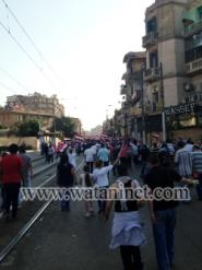 بالصور مسيرة الحجاز متجهة للاتحادية