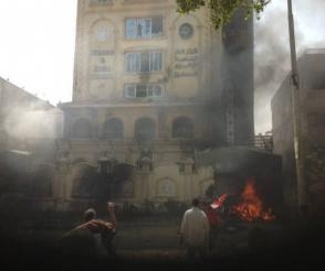 اقتحام المقر الرئيسى لجماعة الإخوان المسلمين بالمقطم