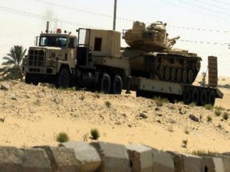مصادر اسرائيلية : حملة الجيش المصري على الحدود مع غزة ليست خرقا