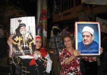 البابا تواضروس و الدكتور الطيب: مصر تستحق موقفا وطنيا