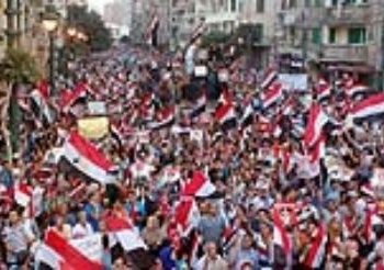 الملايين يخرجون فى شوارع  الأسكندرية تأكيدا على شرعية الشعب