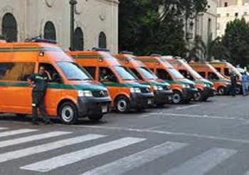 دفع عربات اسعاف الى تامين مظاهرات اليوم