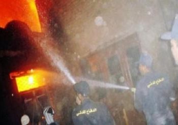 انفجار انبوب غاز بشارع الهرم والدفاع المدني يتمكن من السيطرة