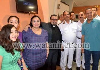بالصور حفل إفطار للوحده الوطنية بمدرسة الدى لاسال بالظاهر