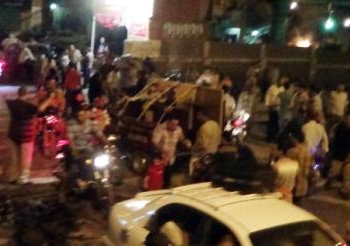 معاينة حادث قطار المنيا تكشف وجود قطع بسلسلة  المزلقان