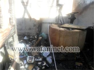 عاجل : ننفرد بنشر صور حرق كنيسة الملاك ميخائيل بالديبية