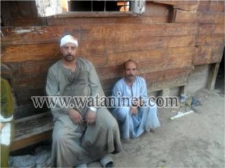 عاجل:ننفرد بنشر صور منازل ومتاجر الأقباط المحترقة بالديبية
