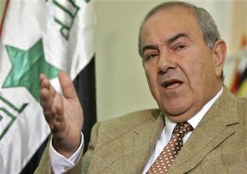 علاوي يحمل المالكي مسؤولية تدهور الاوضاع الامنية في العراق