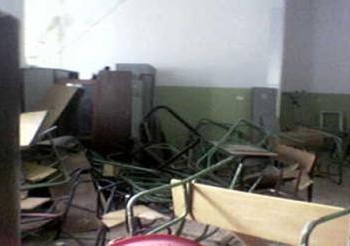 الاخوان يدمرون مدرسة الراعى الصالح بالسويس و الراهبات يستغثون