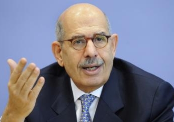 البرادعى يقدم استقالته من منصب نائب رئيس الجمهورية